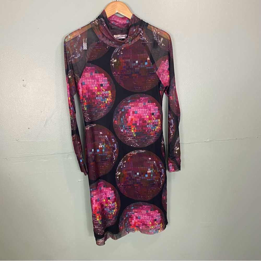 Rachel Antonoff Lily Mesh Dress - Disco Balls - Picture 2 of 8